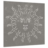 thumbnail of vidaXL Wanddecoratie tuin zonontwerp 55x55 cm cortenstaal