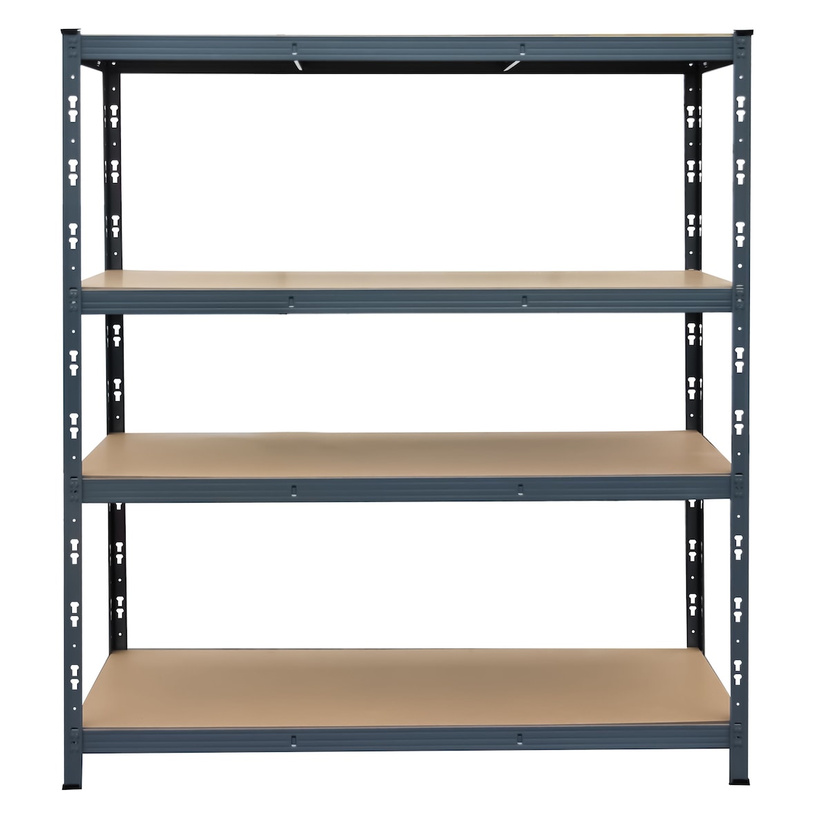 METRO Professional Étagères pour charges lourdes KBT45,  charge maximale de 350 kg par étagère, gris