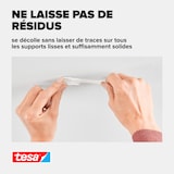 thumbnail of Lot de 3 Crochets de Plafond Auto-Adhésifs – Fixation d'Objets Décoratifs Jusqu'à 0,5 kg/Crochet – S'enlèvent sans Laisser de Traces – Blanc