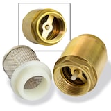 thumbnail of Messing Fußventil 1 1/2 Zoll DN40 Saugfilter Saugkorb Ansaugfilter Saugschlauch