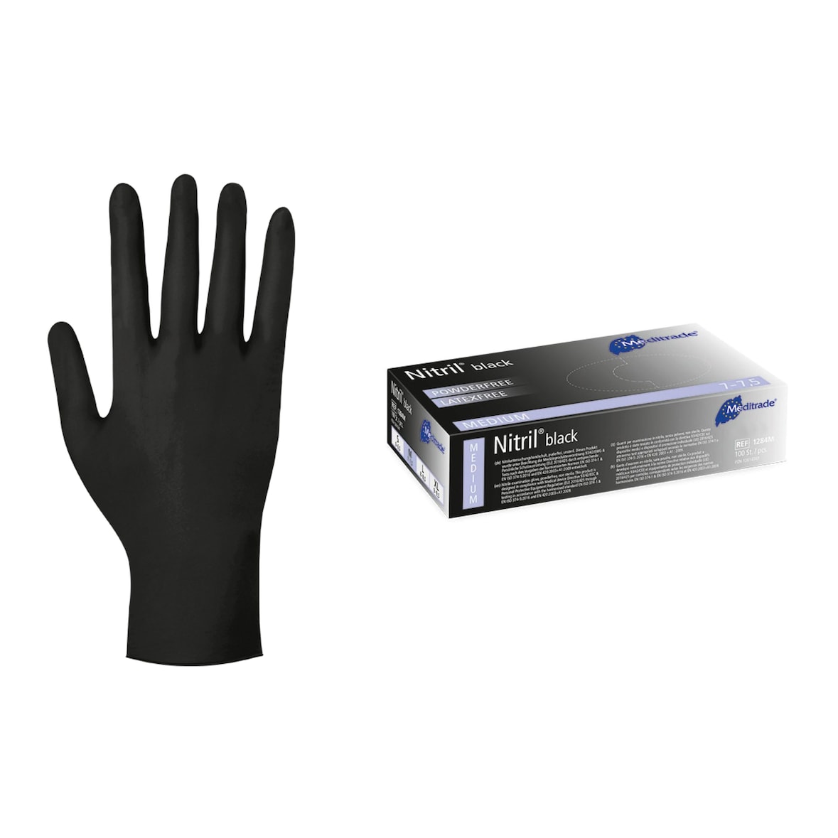 Meditrade Nitril® Black Größe XL