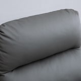 thumbnail of HOMCOM Poltrona Relax com reclinação manual até 160° com apoio para os pés retrátil Estofos em PU esponja de densidade 65x89x100cm