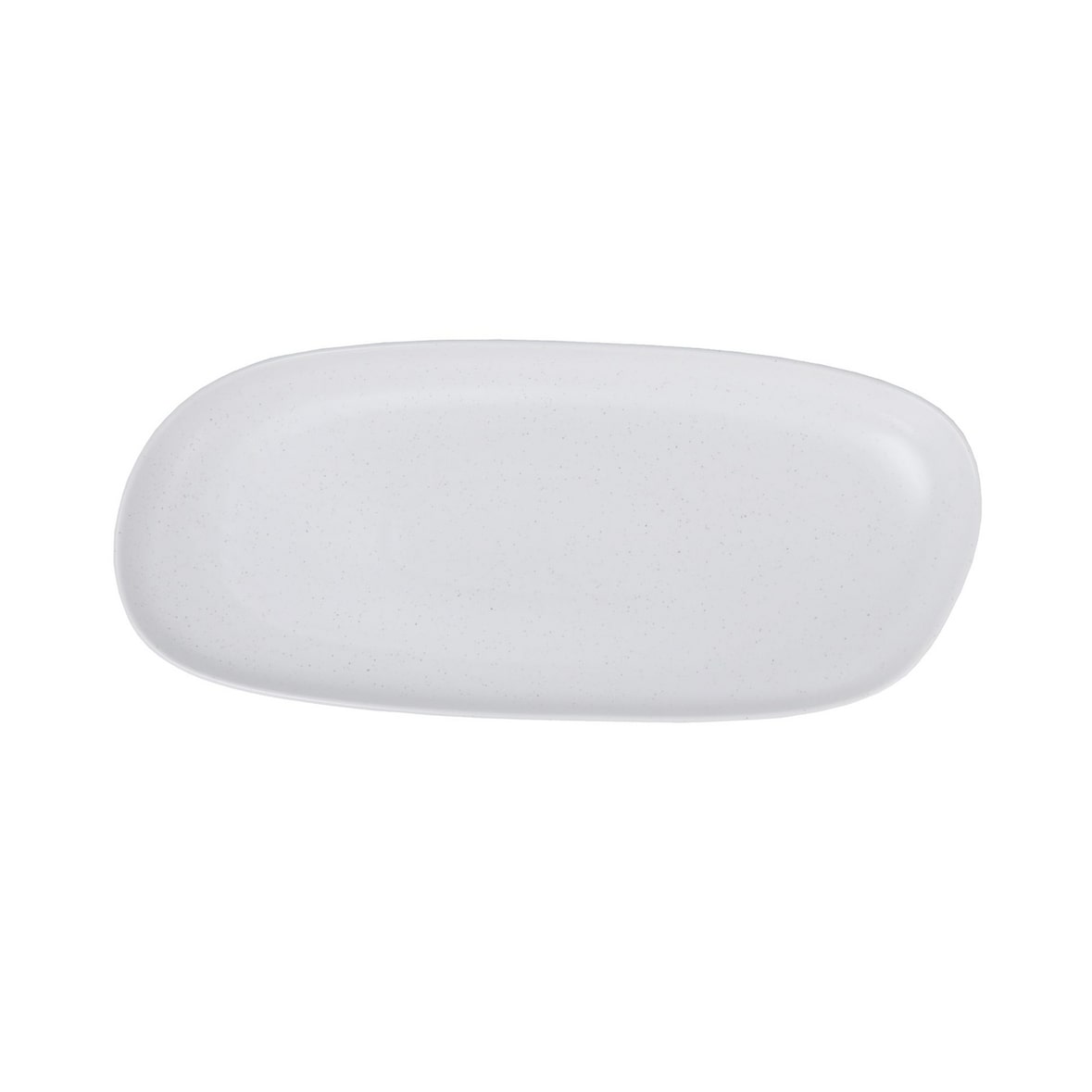 METRO Professional Platte, Porzellan, 35 x 15.5 cm, oval, weiß