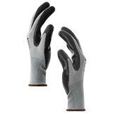thumbnail of vidaXL Werkhandschoenen 12 pcs Grijs en zwart 8 / m Polyester