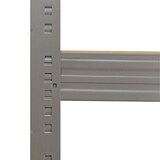 thumbnail of shelfplaza PRO 200x50x45 cm Schwerlastregal in grau mit 5 Böden und 200 kg Traglast pro Boden