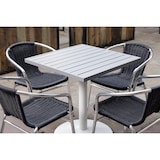 thumbnail of Bolero Tischfuß rund aus Gusseisen in weiß Ø580mm