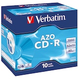 thumbnail of Verbatim CD-R 43327 52x 700MB 80Min. Jewelcase 10 St./Pack.