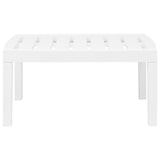 thumbnail of Helloshop26 - Salon de jardin meuble d'extérieur ensemble de mobilier 3 pièces plastique blanc 02_0016062
