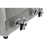 thumbnail of Gasfrit – Professionelle industrielle ultraschnelle Elektro-Fritteuse, 2 Becken à 10 L mit Ablasshahn