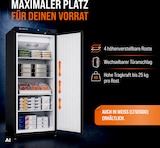 thumbnail of GastroHero Lagertiefkühlschrank ECO 600 Schwarz 562 Liter Umluftkühlung -23 bis -18 °C digitales Thermostat Gewerbe Tiefkühlschrank