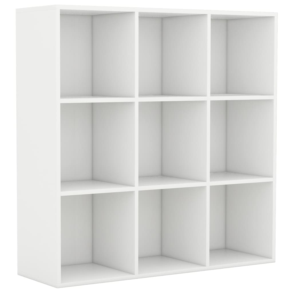 vidaXL Bücherregal Weiß 98x29x97,5 cm Holzwerkstoff