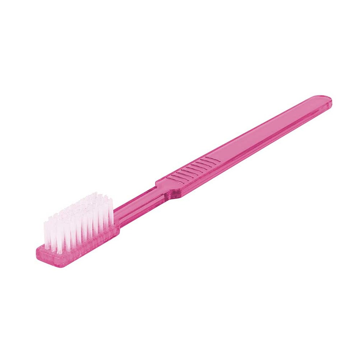 Einmalzahnbürsten Unigloves - mit Zahnpasta - Kunststoff - 200 Zahnbürsten pink