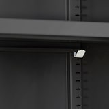 thumbnail of tectake Armário de arquivo com 5 alturas 40x80x180cm  preto - 404378