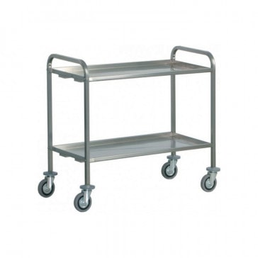 Carrello di servizio per trasporto pesante cm 112 x 67 x 98h  nr. 2 piani 100 X 60
