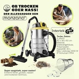 thumbnail of MONZANA® Nass Trockensauger 30L GS-zertifiziert Steckdose