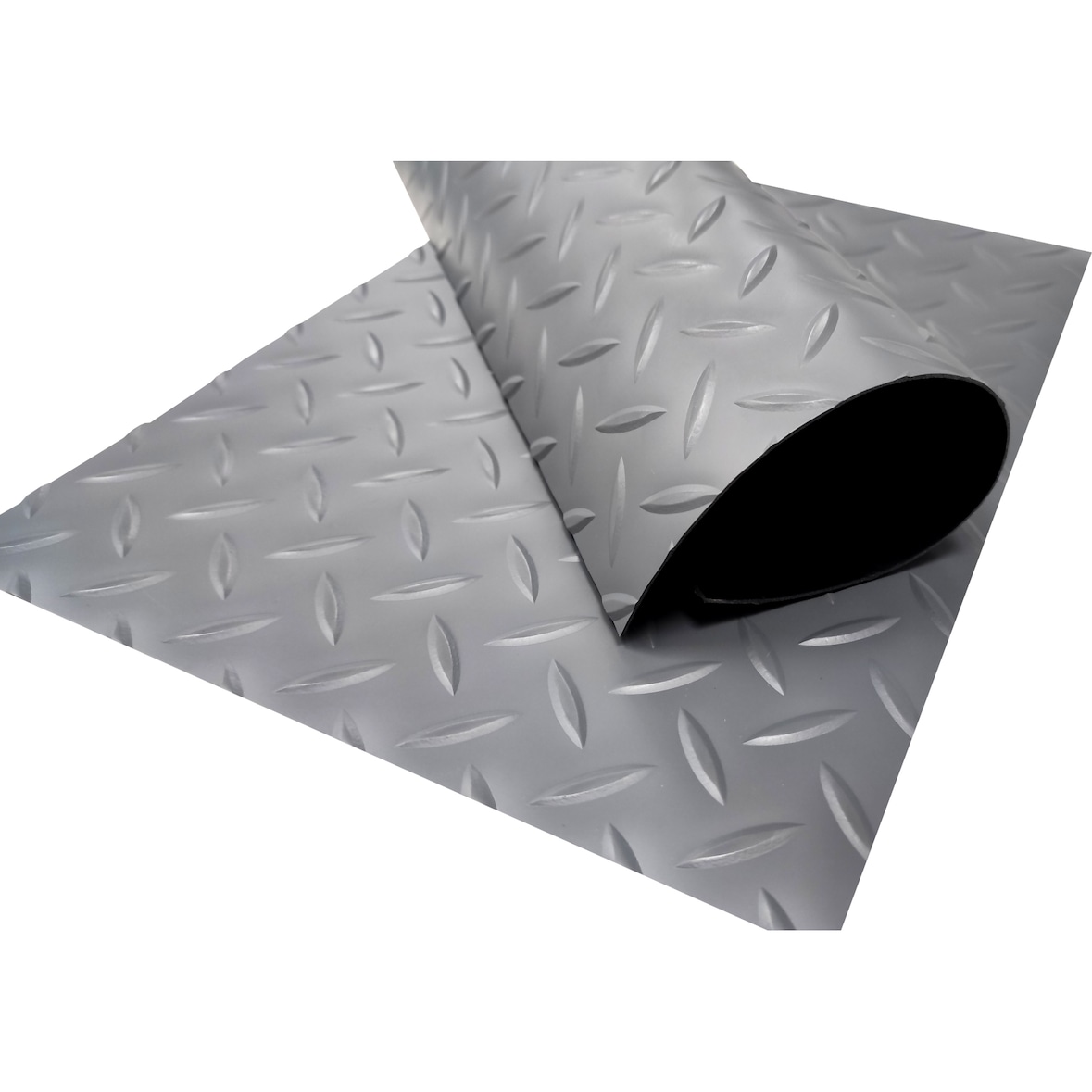 Comercial Candela| Suelo PVC| 1MM| Estrías Gris| 100X200CM (AnchoXLargo)| Antideslizante| Resistente