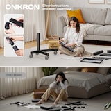 thumbnail of ONKRON Soporte TV Ruedas para Pantallas de 23" - 60" hasta 40 kg VESA 400x400 - Soporte TV Pie Television Universal / Soporte TV Suelo Negro TS1137-B