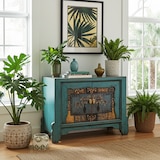thumbnail of OPIUM OUTLET Möbel Kommode Schrank Sideboard "Oceanflowers" 34740-5 blau asiatisch chinesisch orientalisch