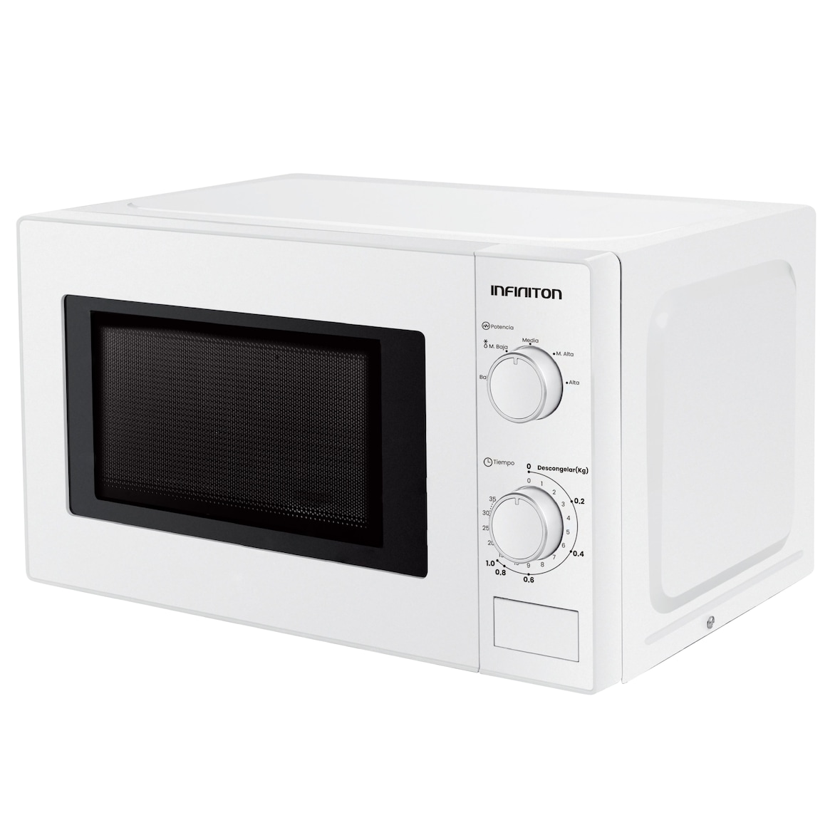 Microondas Infiniton MW-20CT5, 20 Litros, 700 W, Descongelamento, Branco
