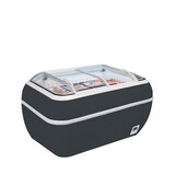 thumbnail of TEFCOLD Supermarkt-Kühler/Gefriertruhe in Anthrazit TWIN HEAD A-CF 425l Anthrazit RAL 7016