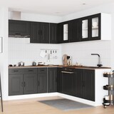 thumbnail of vidaXL 11-tlg. Küchenschrank-Set Kalmar Schwarz Holzwerkstoff