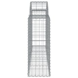 thumbnail of vidaXL Gabionen mit Hochbogen 30 Stk. 200x30x80/100cm Verzinktes Eisen