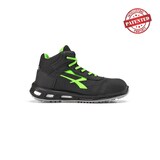 thumbnail of U-Power - Baskets de sécurité hautes anti abrasion et hydrofuges HARD - Environnements humides - S3 SRC Noir / Vert Taille 43