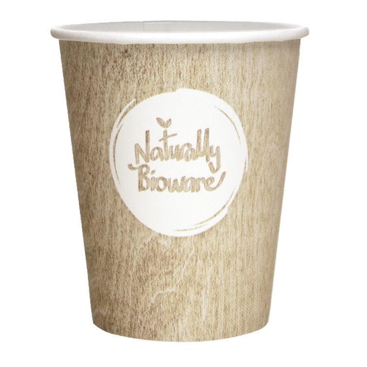 MONOUSO - Bio Kaffeebecher to go Vending und PLA 6 Oz/192ml Ø7,0cm (3.000 Stück)