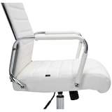 thumbnail of Bureaustoel Kolumbus Echt leer wit