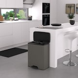 thumbnail of Curver Abfalleimer Décobin rechteckig anthrazitgrau