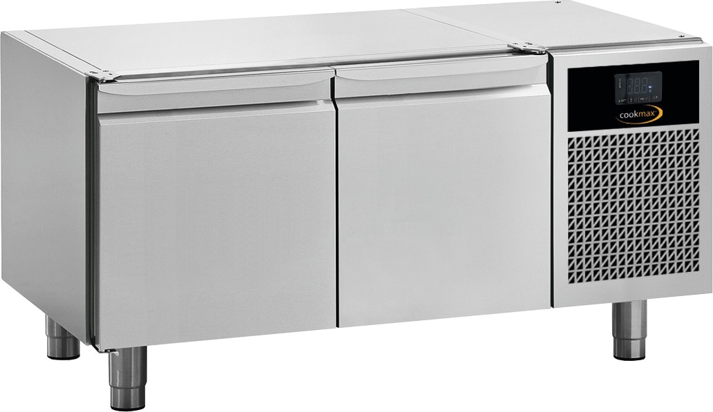Cookmax Unterbautiefkühltisch,
2 große Schubladen, 1200 x 640 x 610 mm