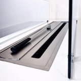 thumbnail of Chimenea de bioetanol de suelo para uso interior y exterior CARAVAGGIO Blanco L100xP40xH40 cm