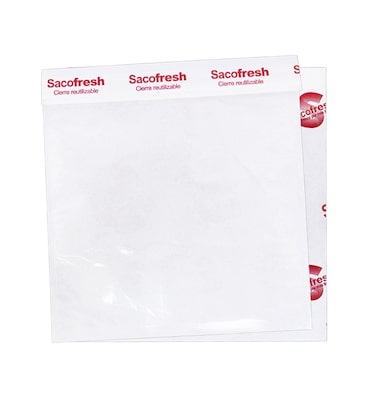 MONOUSO - Bolsa de Papel para Frescos Recerrable Carnicería 30x25cm (100 Uds)