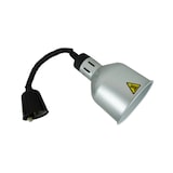 thumbnail of Combisteel warmtelamp in zilver inclusief gloeilamp