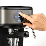 thumbnail of BLACK+DECKER BXCO850E Cafetera espresso de 850W, 20bar, 1.5L, 1 o 2 cafés, función vapor, paro automático, cantidad programable, sistema extra cream