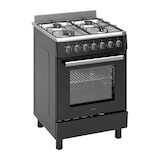 thumbnail of Wiggo WO-E609R(BX) Vrijstaande Gasfornuis - 60 cm - Zwart