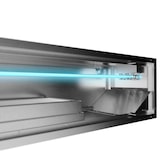 thumbnail of RETROFIT CAPPE PLASMA BOX INOX AISI 304 per cappe esistenti, 1000 m3/h, Dim. cm 96x37x37H con sistema al fotoplasma per abbatimento Odori e Grasso.