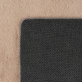 thumbnail of Teppich Kurzflor Uni Modern Waschbar Strapazierfähig Esszimmer Flur OEKO-TEX Rund Beige 120x120 cm Gekettelt – ISAR von Kadima Design