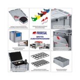 thumbnail of PROREGAL Eurobox NextGen Insight | HxBxT 32x30x40cm | 30 Liter | Front offen | Eurobehälter, Transportbox, Transportbehälter, Stapelbehälter
