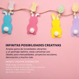 thumbnail of Cartulina de Colores, Cartulina A4 Colores Intensos, Hojas de Colores 180gr para Manualidades · m-office (10 hojas, Negro)