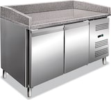 thumbnail of Pizzatheke mit 2 Türen. Platte aus Granit. Temperatur +2°C/+8°C. Automatische Abtauung. Abmessungen LxBxH 151x80x100 cm. PZ2600TN