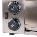 thumbnail of Cleiton® Horno de Pizza Compacto Simple Eléctrico de 1 Pizza de 30 cm Sobremesa en acero inox con Calentamiento Rápido | Temperatura 350°C - 1600 W