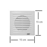 thumbnail of Exaustor KDE anti-retorno 15cm, ventilador de ar frio silencioso