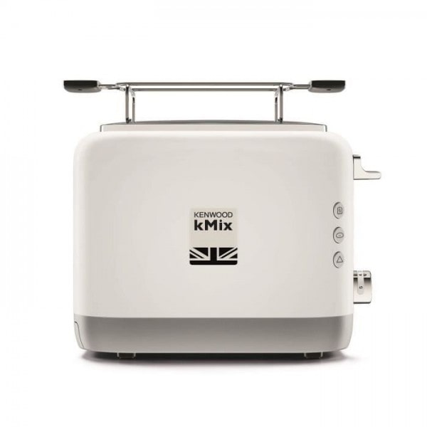Grille Pain - Toaster Electrique  kMix - KENWOOD - TCX751WH - 2 fentes - Fonction baguette et décongélation - Blanc usage non-intensif Kenwood