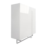 thumbnail of Angel Cerdá  Aparador com estrutura em MDF lacado a branco brilhante com pernas  3053C