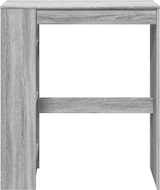 thumbnail of vidaXL Bartisch mit Regal Grau Sonoma 90x40x103,5 cm Holzwerkstoff