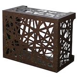 thumbnail of Copricondizionatore copertura per climatizzatore ARTIST Bronzo marrone Corten in alluminio L86 x P44 x H68 cm
