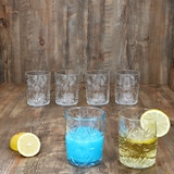 thumbnail of 12tlg Set STARLA Longdrink-Gläser & Whisky-Tumbler mit Relief - 6x 829549 + 6x 829556
