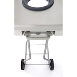 thumbnail of Tournus afvalsorteertafel met opstand met 2 schachten inclusief mobiele prullenbak