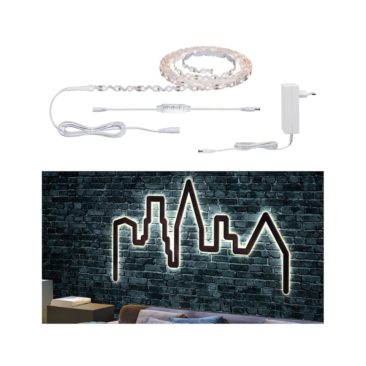 Paulmann FlexLED LED Strip 3D 5m   10,5W 310lm/m  3000K 12VA 78963